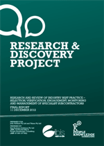 Industry research Project Cover JHG